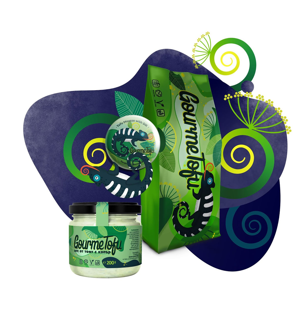 豆乳慕斯包裝設計參考(圖1)