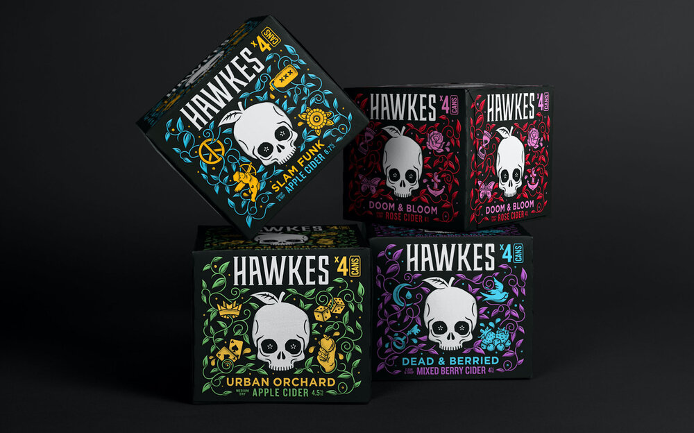 蘋果酒包裝設計圖片很美理念特別(圖4)