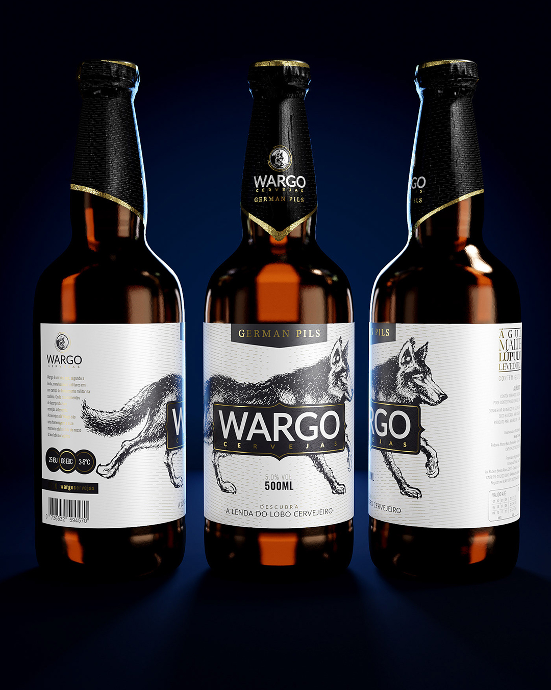 啤酒包裝設(shè)計因瓶型而與眾不同(圖1)