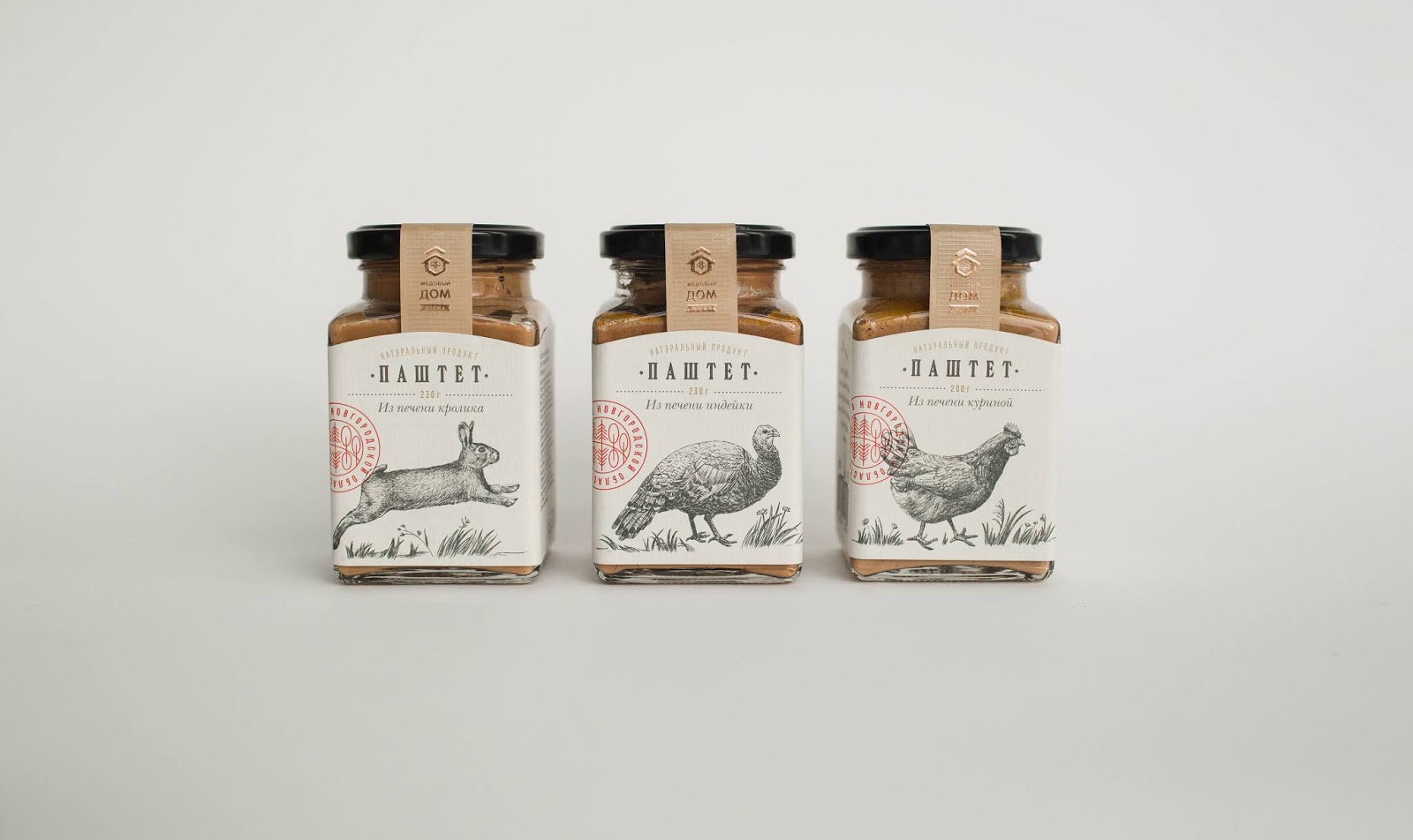 天然食品餡料罐頭瓶包裝設(shè)計(圖1)