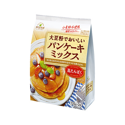 上海大豆粉煎餅粉包裝設(shè)計參考(圖1)