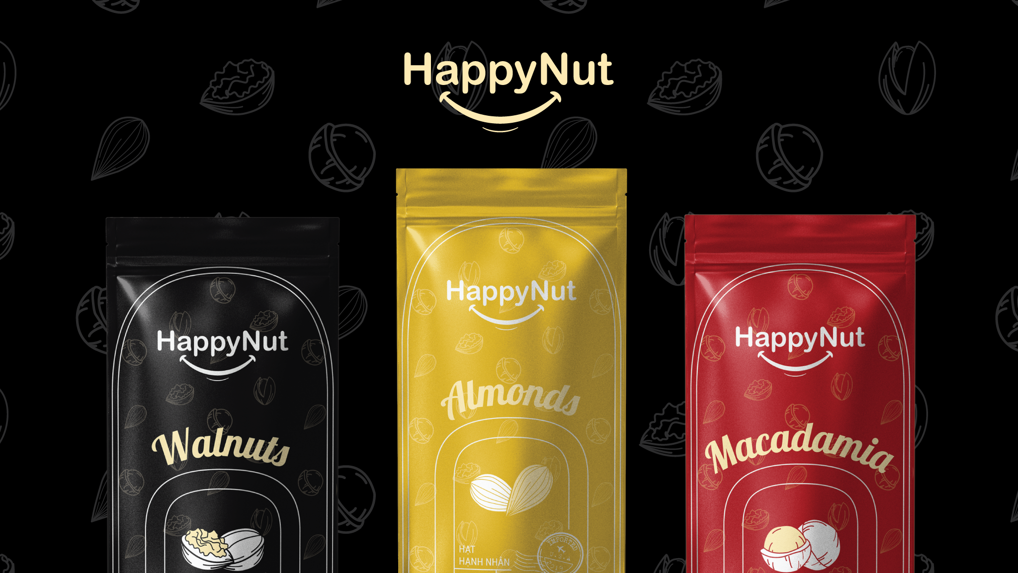 堅(jiān)果食品包裝袋該怎么設(shè)計(jì)(圖1)