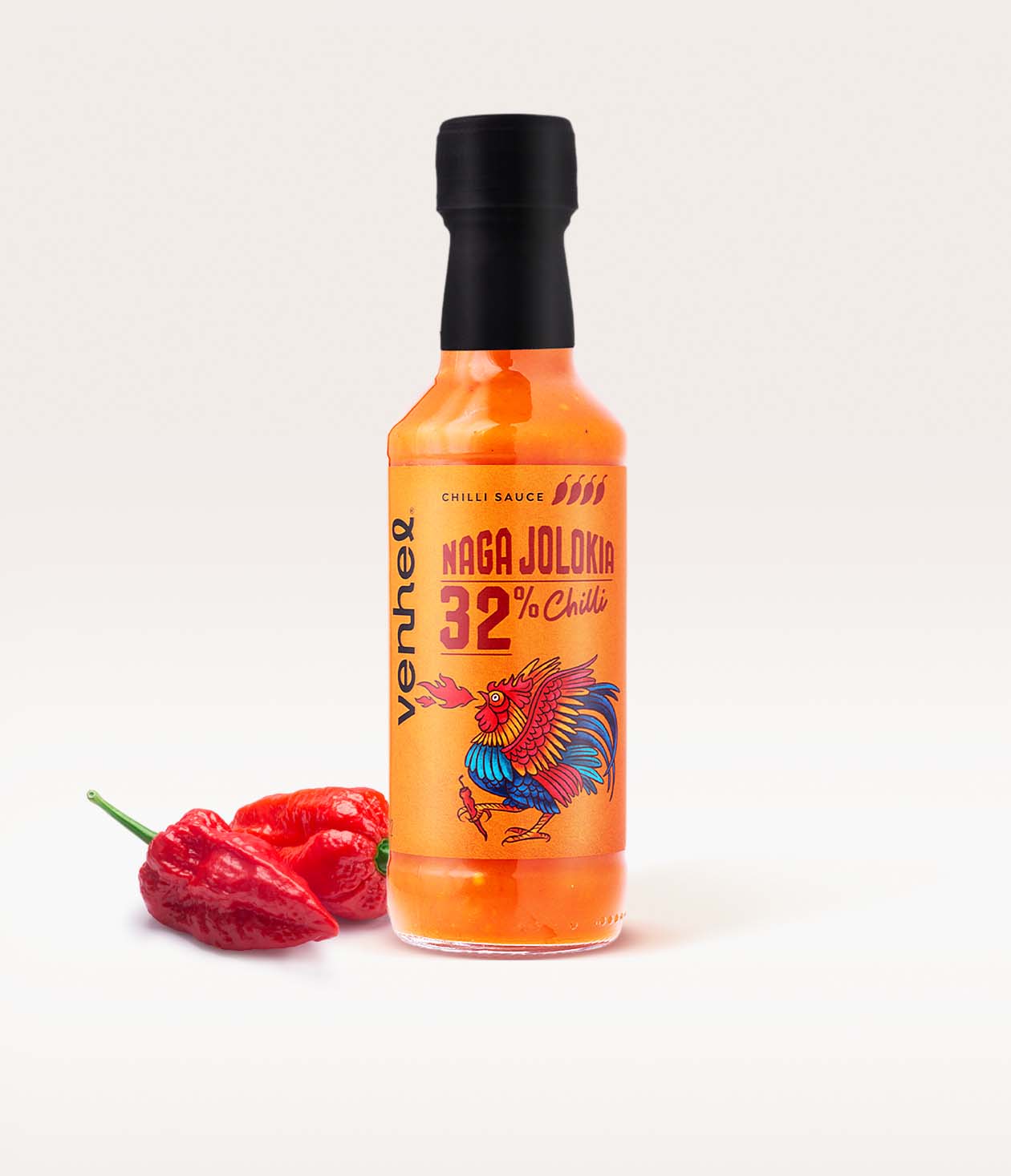 這款辣椒醬用噴火的公雞做為核心視覺(jué)(圖11) 這款辣椒醬用噴火的公雞做為核心視覺(jué)(圖11)