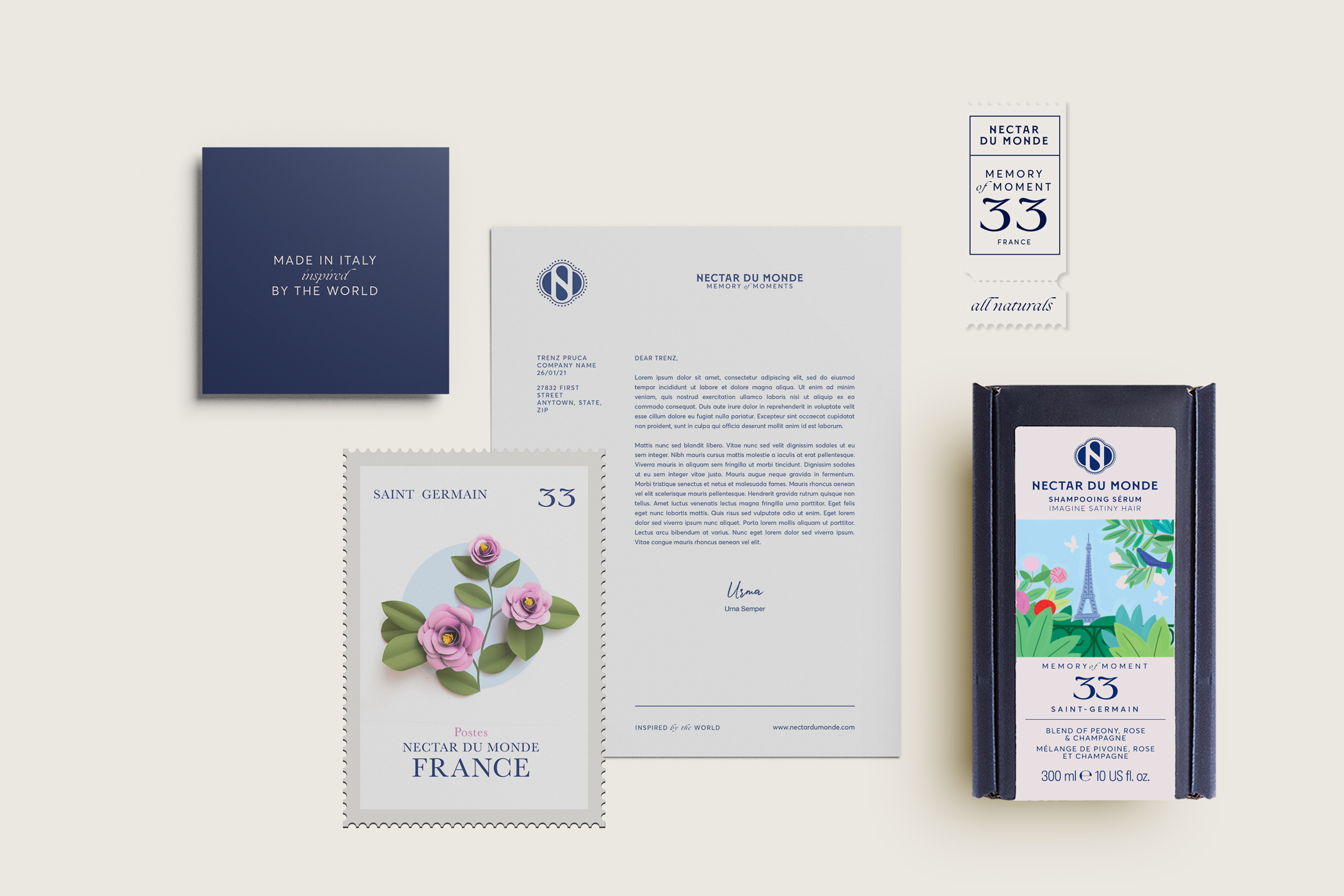 洗護(hù)產(chǎn)品包裝設(shè)計(jì)融入插圖，運(yùn)用現(xiàn)代和傳統(tǒng)字體結(jié)合有不一樣視覺感受(圖9)