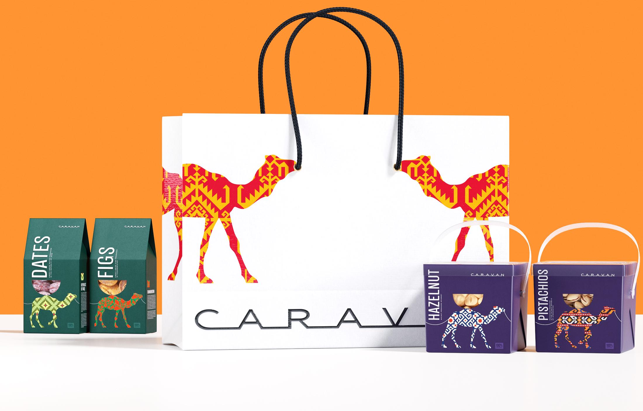 Caravan堅(jiān)果干果創(chuàng)意包裝設(shè)計(jì)(圖6) 堅(jiān)果干果創(chuàng)意包裝設(shè)計(jì)(圖6)