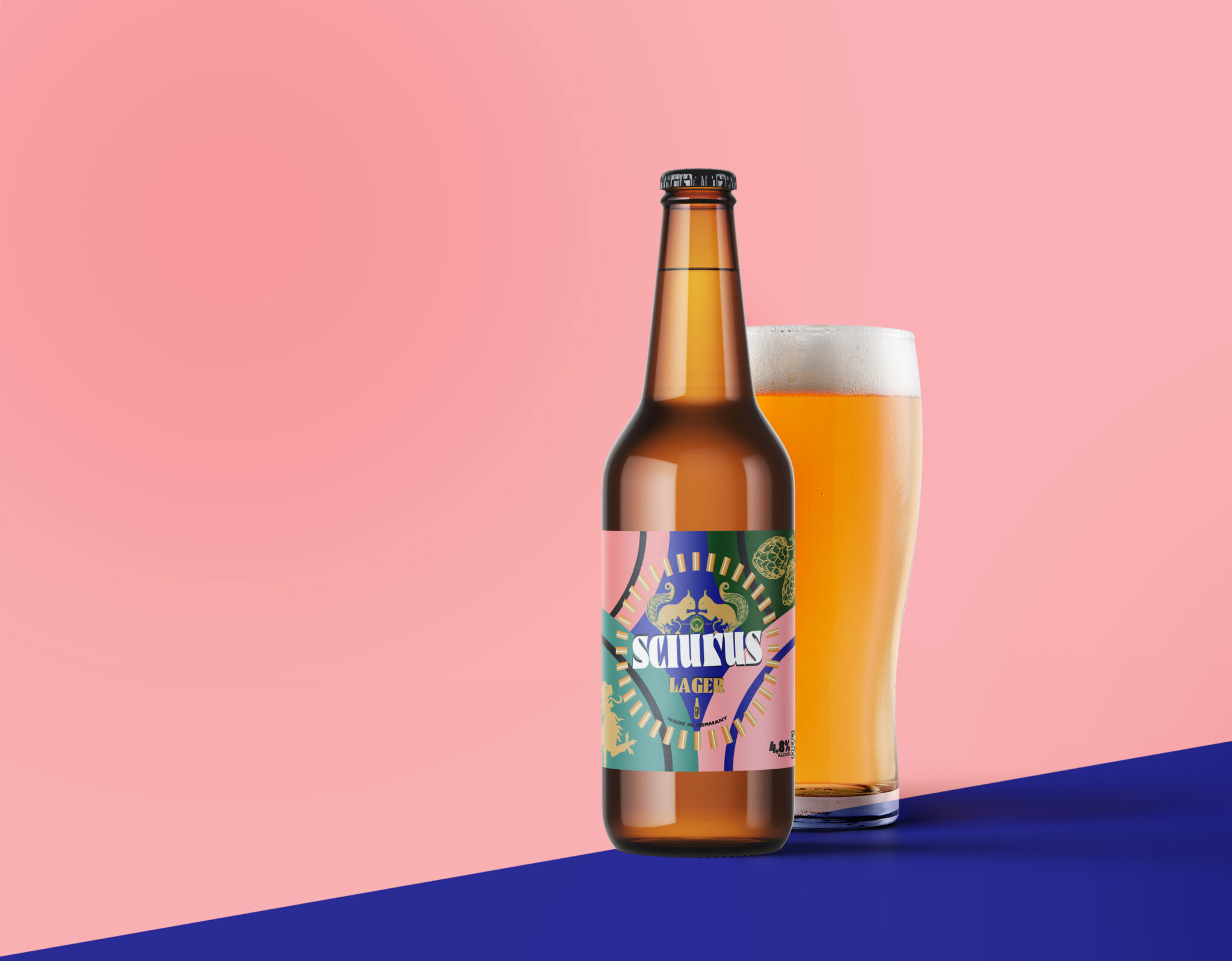 手繪字符和圖形的啤酒包裝這樣設(shè)計(圖1)