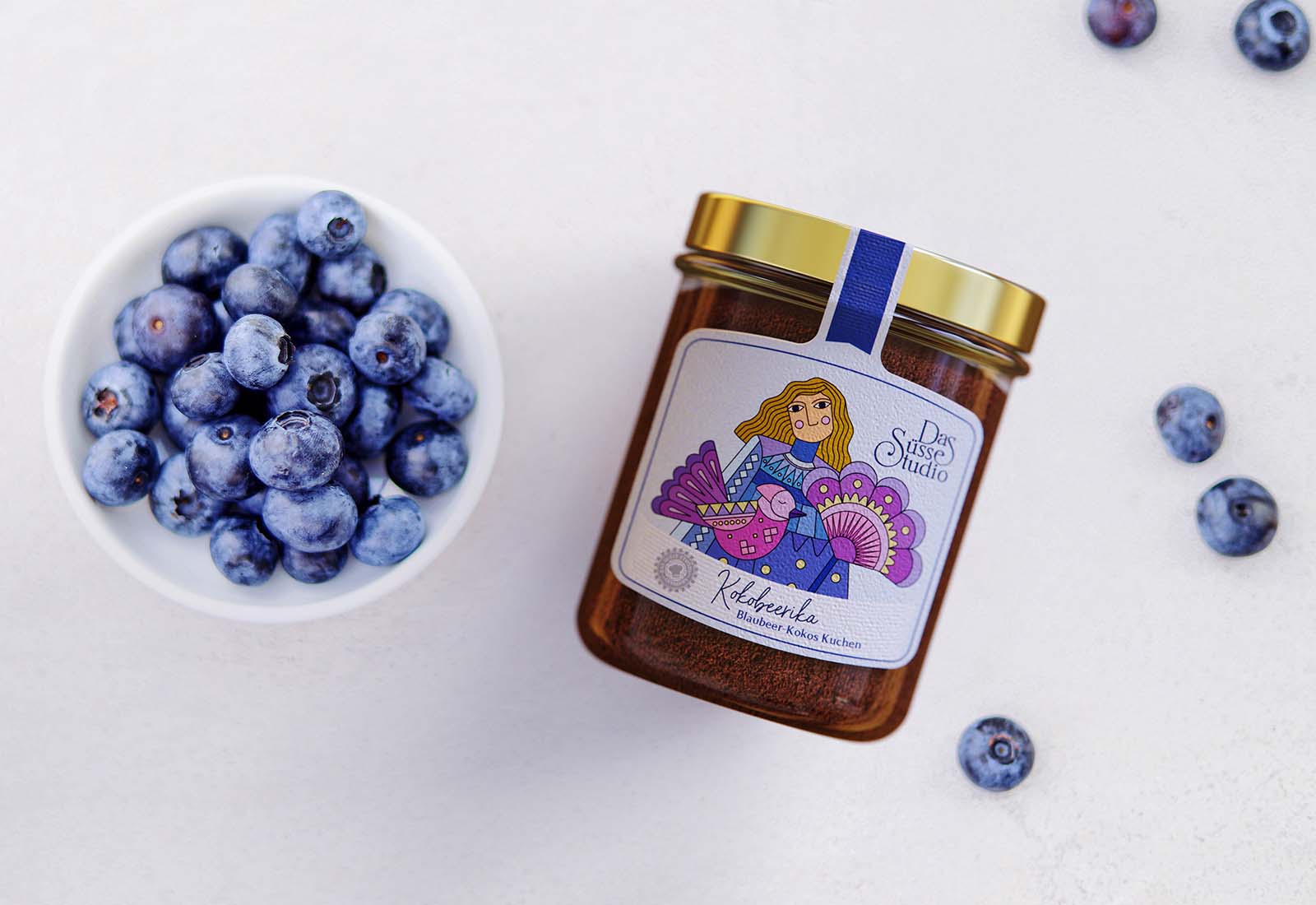 玻璃瓶中的蛋糕創(chuàng)意包裝設(shè)計(jì)(圖5)