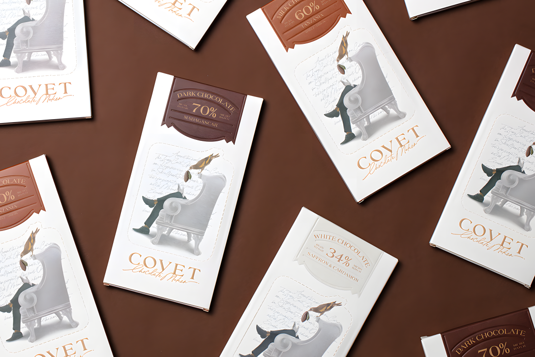 個(gè)性化插圖巧克力品牌包裝設(shè)計(jì)(圖7)