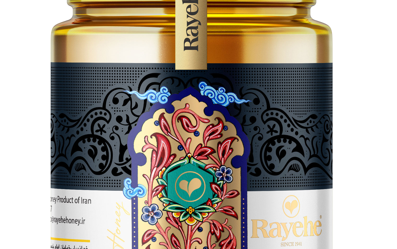 蜂蜜創(chuàng)意包裝設(shè)計(jì)這樣做簡(jiǎn)約又奢華(圖6)