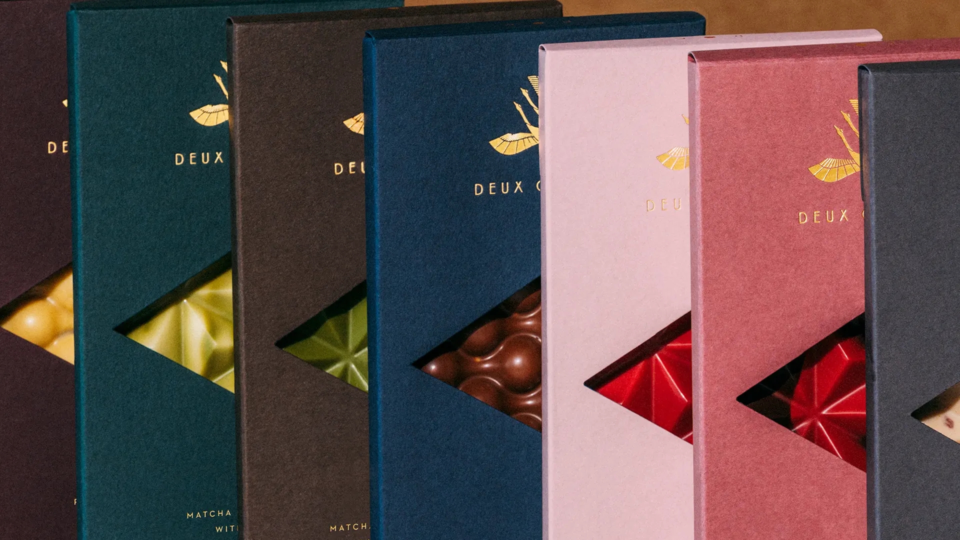 Deux Cranes巧克力品牌包裝設計(圖1)