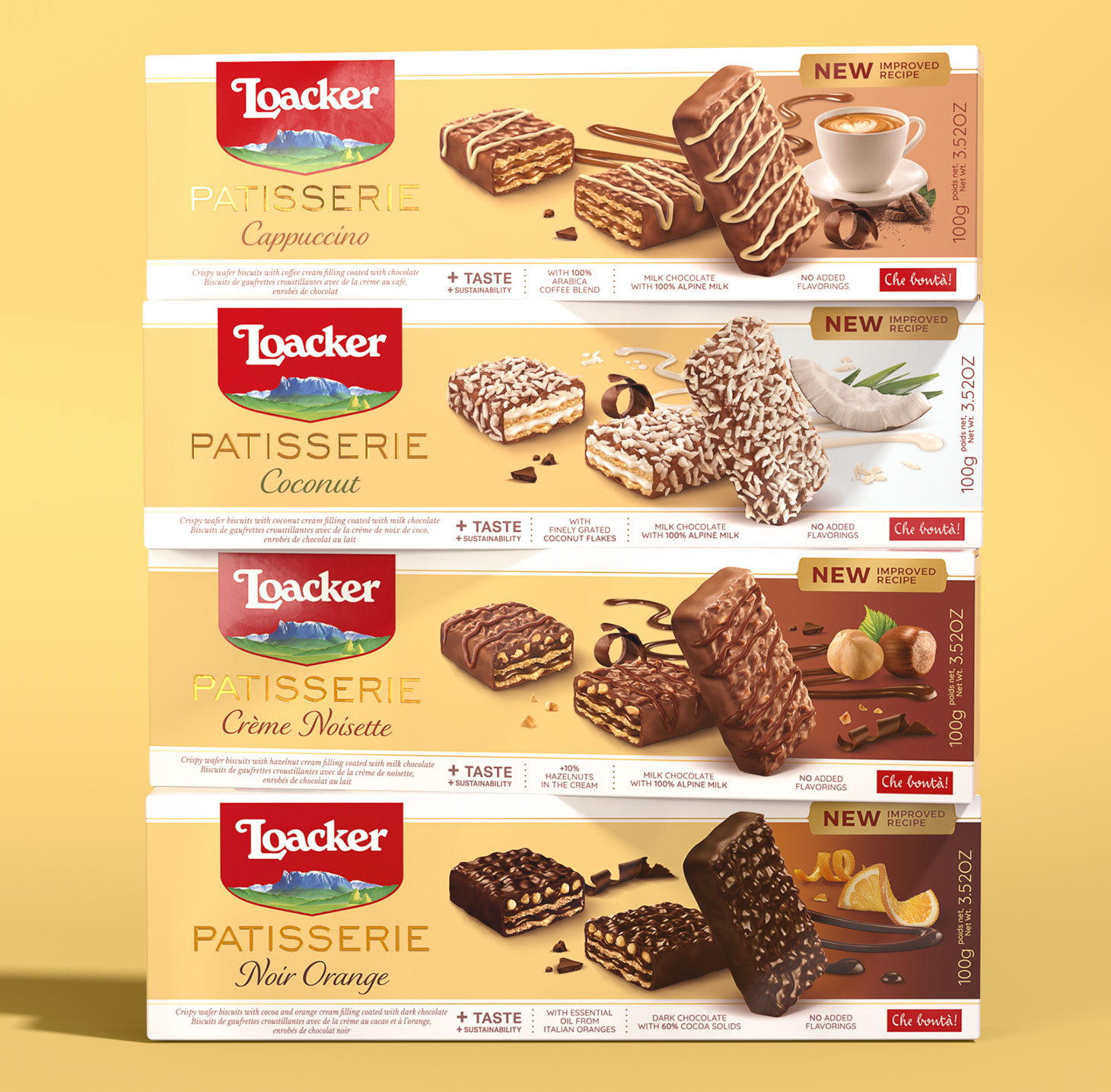 Loacker多樣化糕點小吃視覺包裝設(shè)計(圖6) Loacker多樣化糕點小吃視覺包裝設(shè)計(圖6)