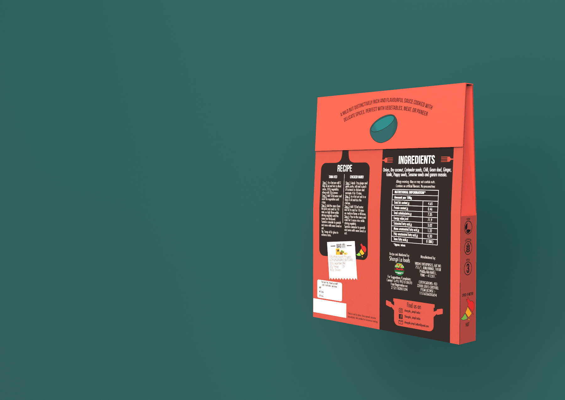 Simpli Tadka系列咖喱包裝設(shè)計(jì)欣賞(圖7) Simpli Tadka系列咖喱包裝設(shè)計(jì)欣賞(圖7)