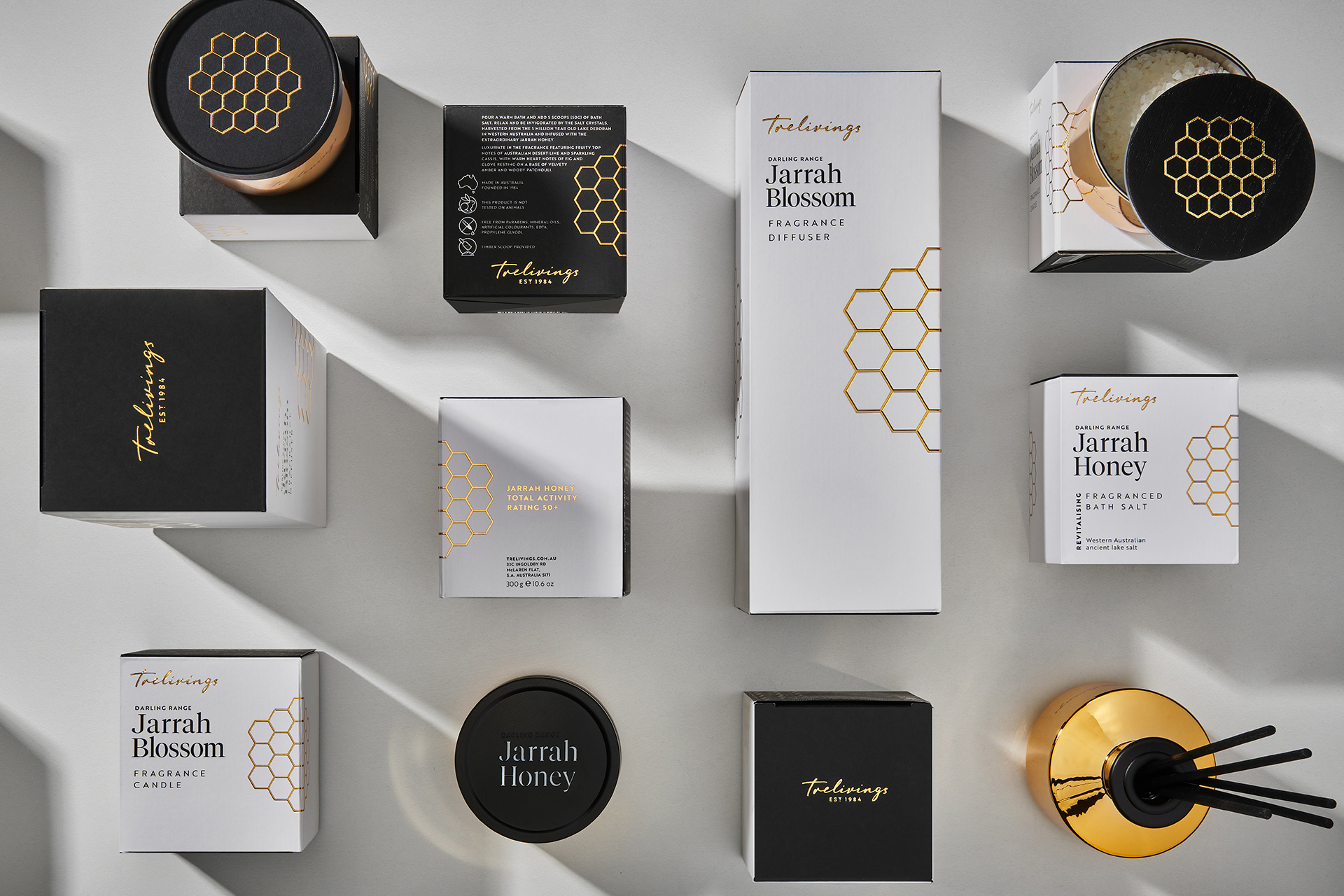 Jarrah Honey個(gè)人護(hù)理產(chǎn)品包裝設(shè)計(jì)這樣做(圖3) Jarrah Honey個(gè)人護(hù)理產(chǎn)品包裝設(shè)計(jì)這樣做(圖3)