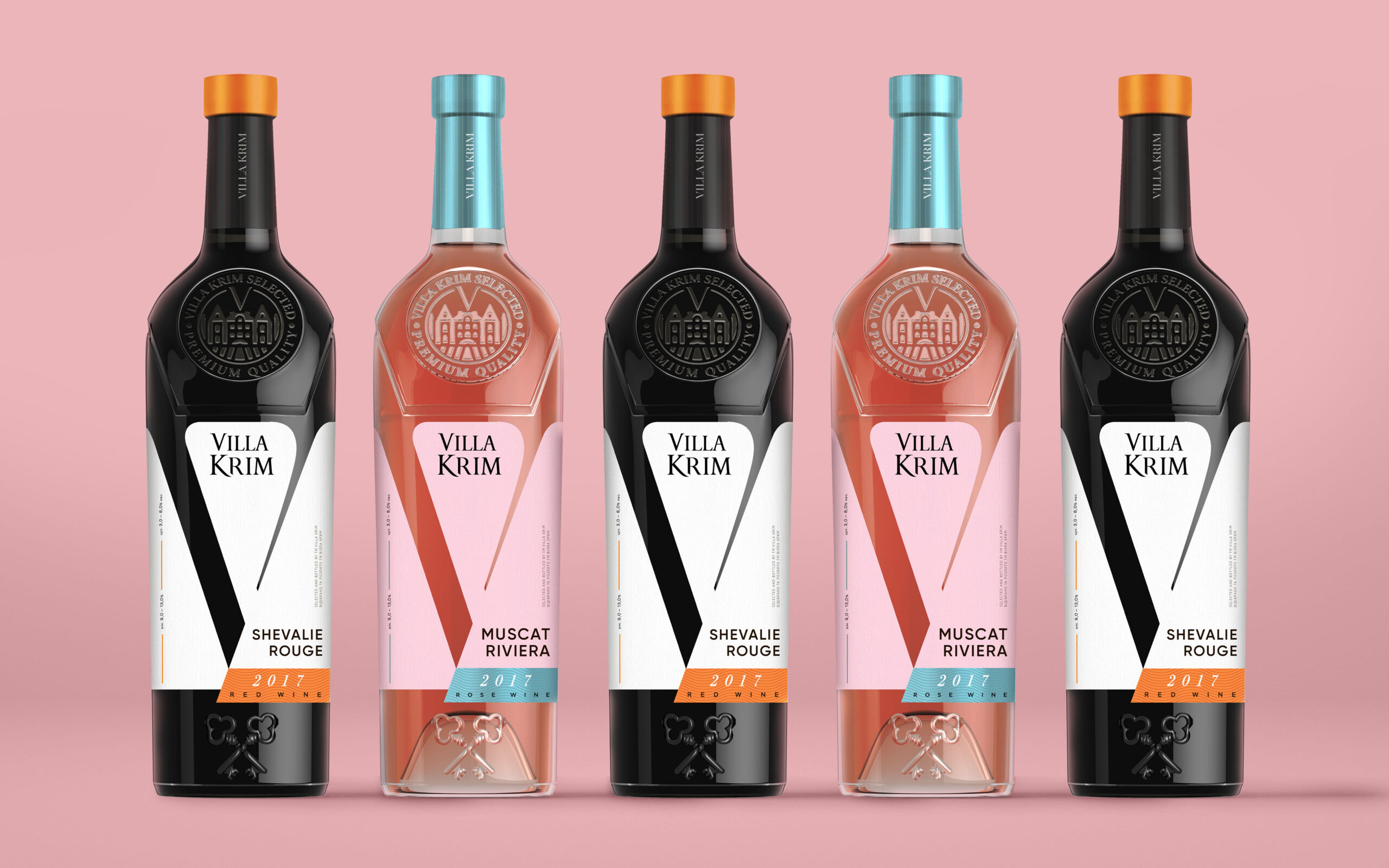 Villa Krim葡萄酒包裝設計(圖7) Villa Krim葡萄酒包裝設計(圖7)