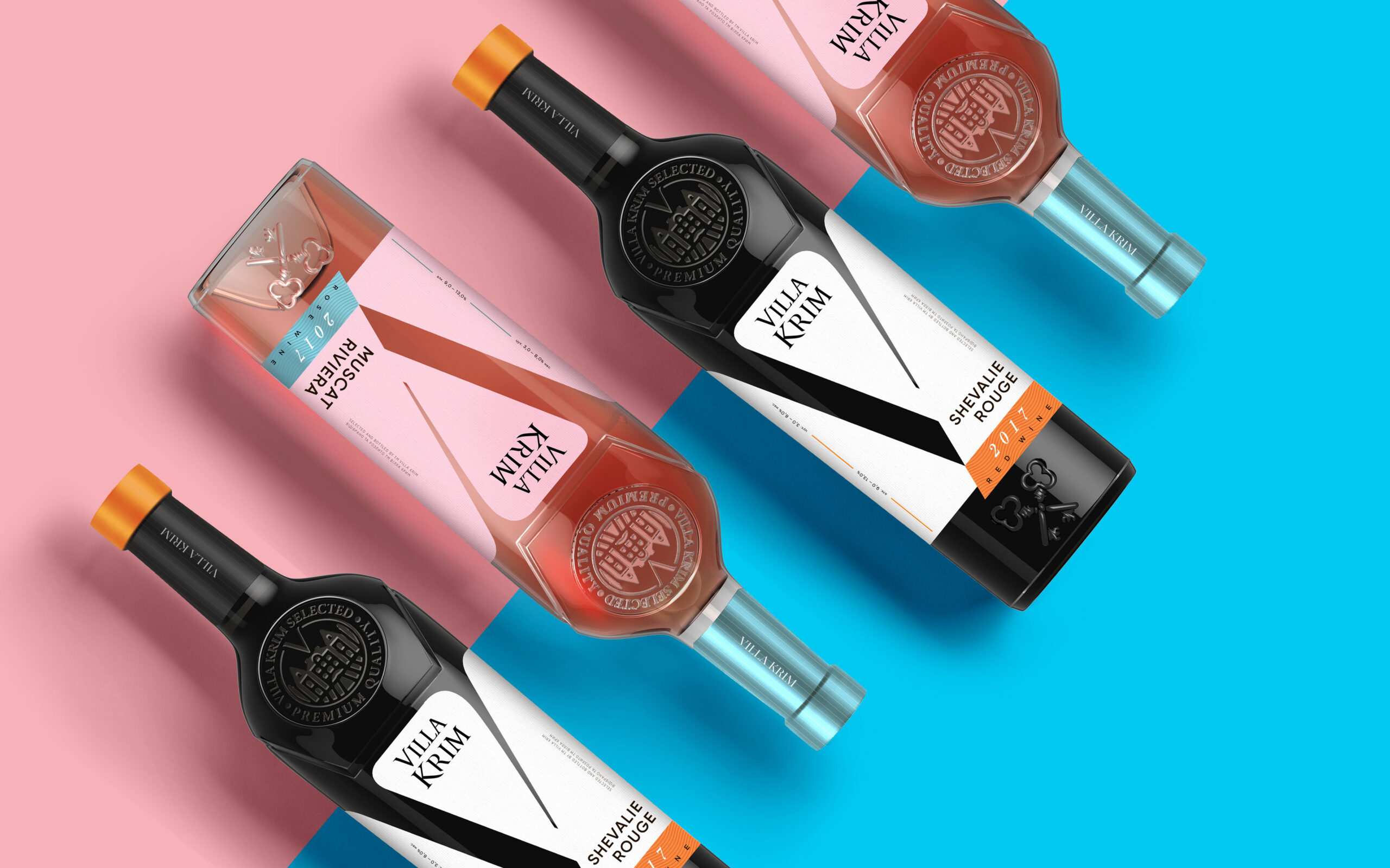 Villa Krim葡萄酒包裝設計(圖6) Villa Krim葡萄酒包裝設計(圖6)