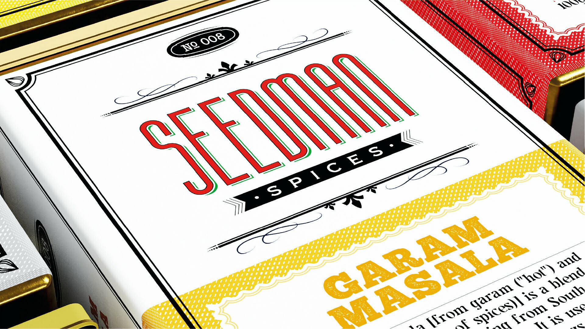 印度香料包裝這樣設(shè)計(jì)給人一種原始而自然的吸引力(圖3) 印度香料包裝這樣設(shè)計(jì)給人一種原始而自然的吸引力(圖3)