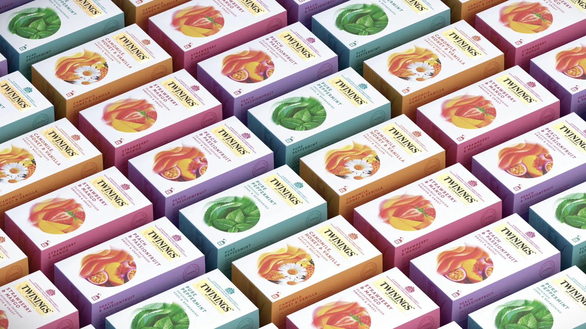 Twinings 茶包裝這樣設計視覺識別更加現(xiàn)代(圖1) Twinings 茶包裝這樣設計視覺識別更加現(xiàn)代(圖1)