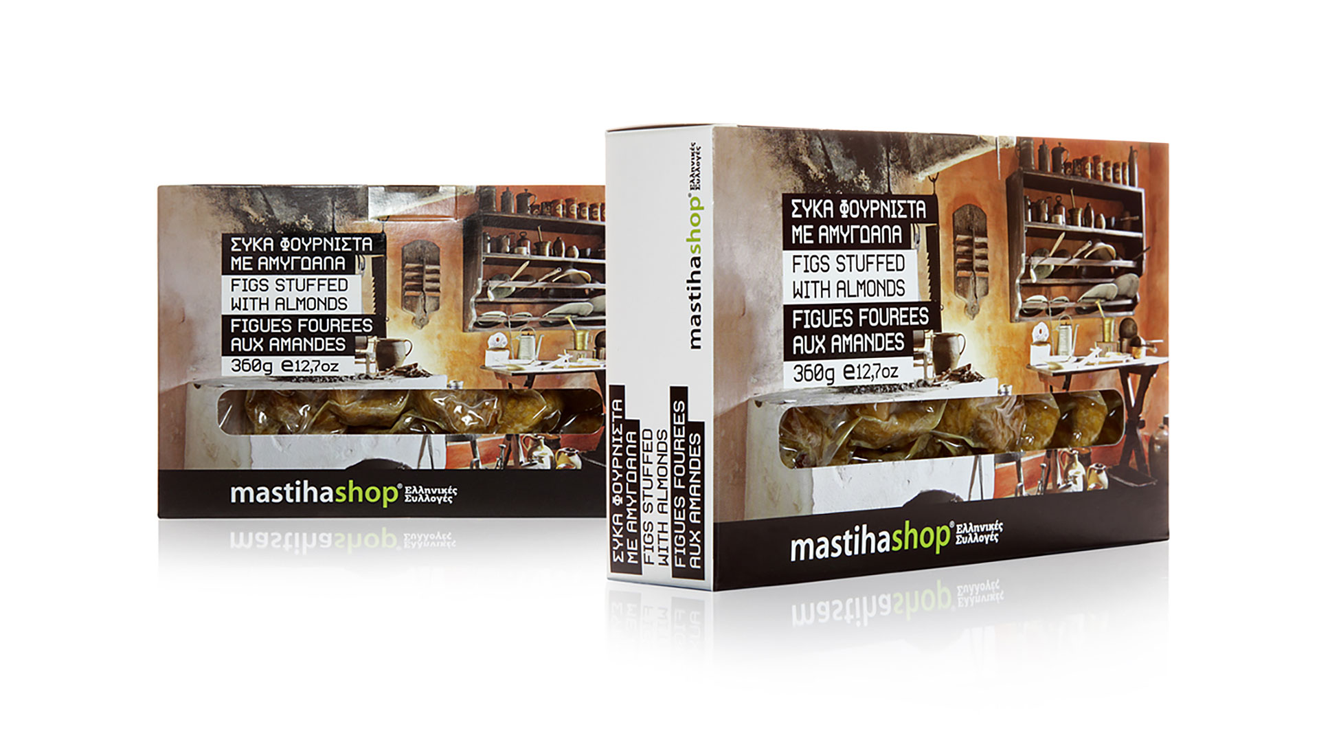 希臘系列食品視覺(jué)包裝設(shè)計(jì)作品欣賞(圖4) 希臘系列食品視覺(jué)包裝設(shè)計(jì)作品欣賞(圖4)