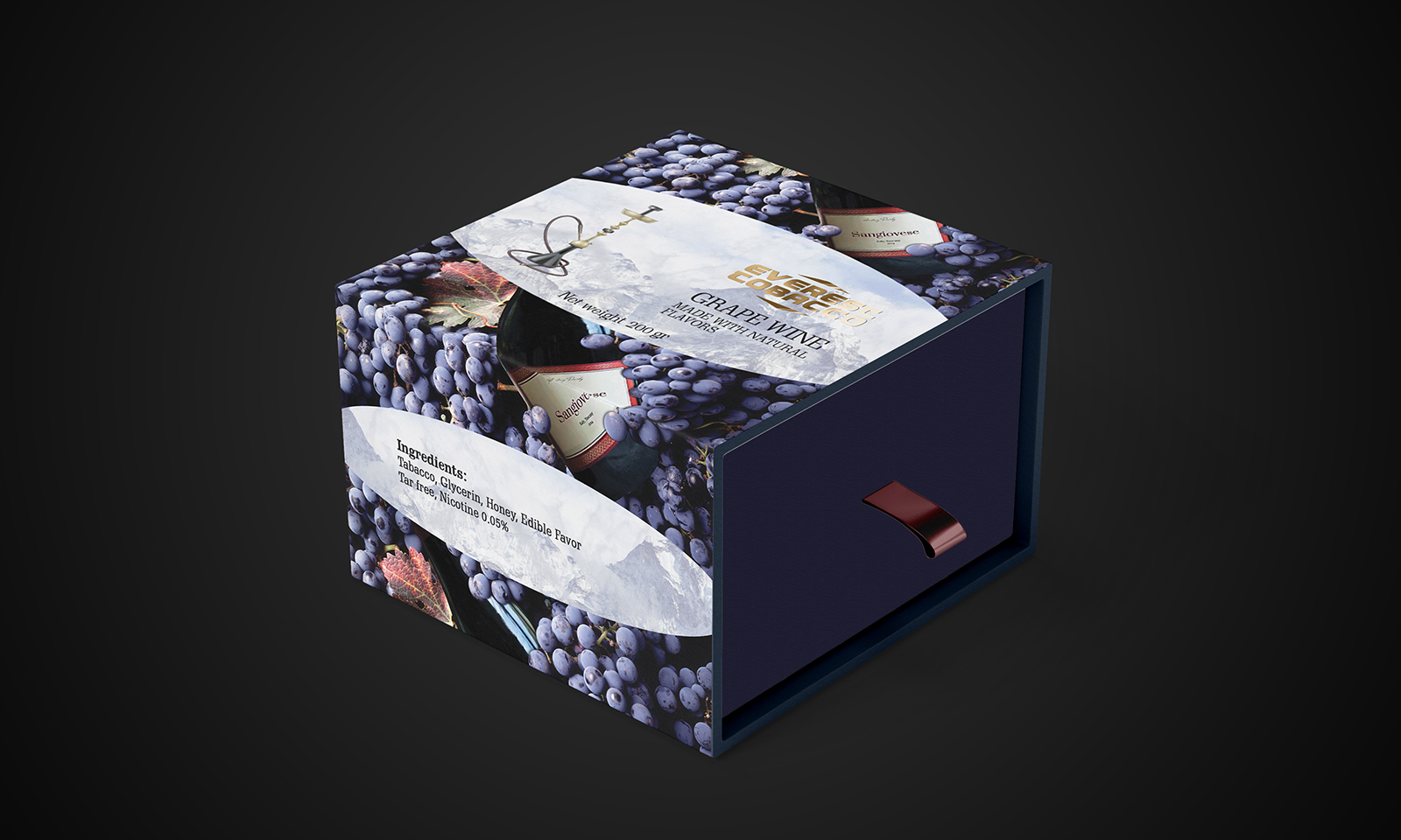 珠穆朗瑪峰出口煙草包裝設計作品參考(圖2) 珠穆朗瑪峰出口煙草包裝設計作品參考(圖2)