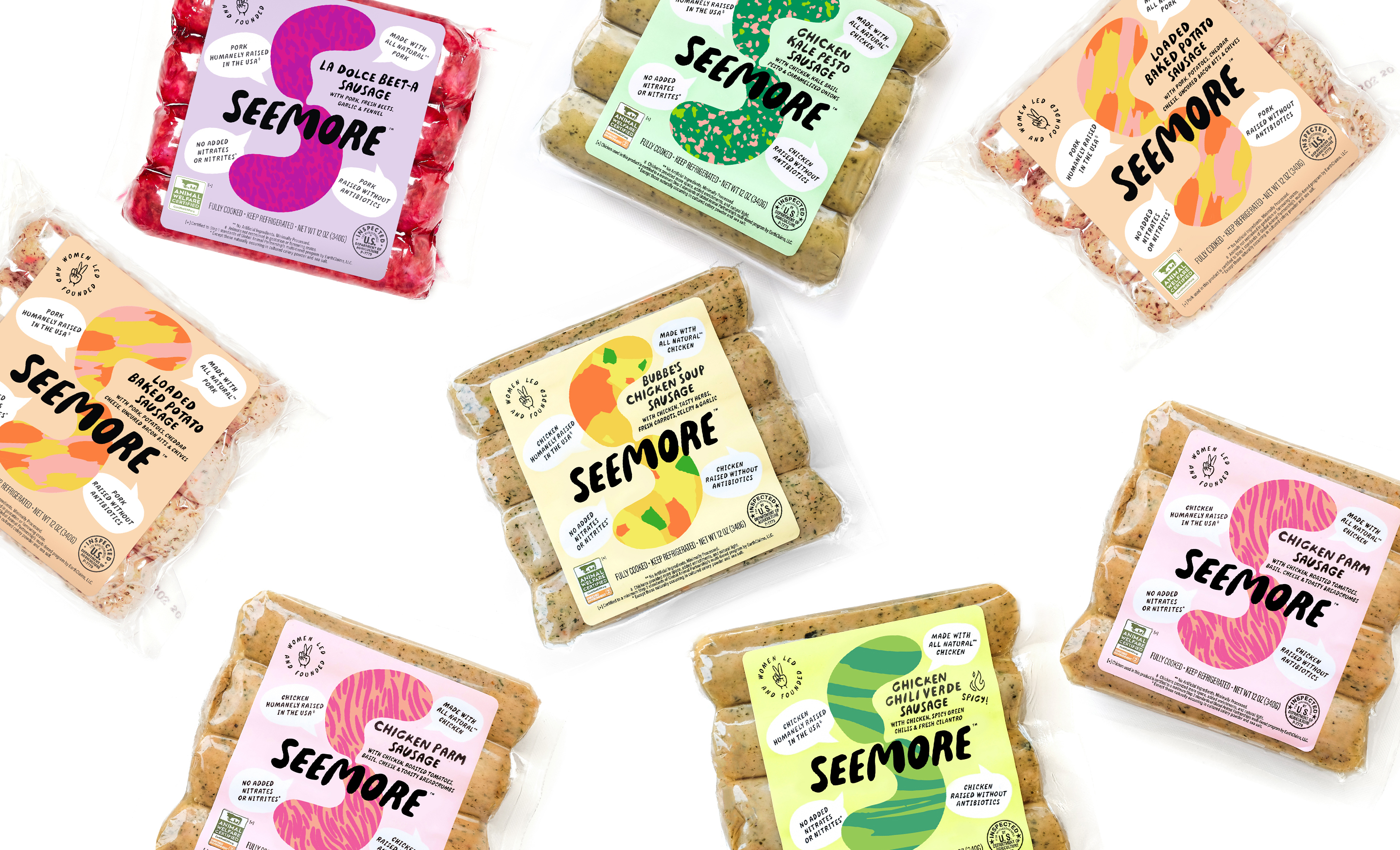 色彩豐富的香腸包裝設(shè)計欣賞(圖5) 色彩豐富的香腸包裝設(shè)計欣賞(圖5)