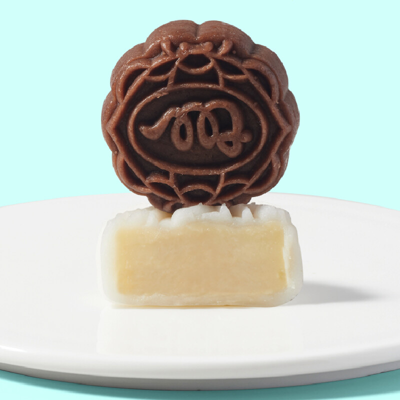 廣州酒家 冰紛心語 冰皮月餅 12餅6味 360g包裝禮盒產品包裝創(chuàng)意設計欣賞(圖2)