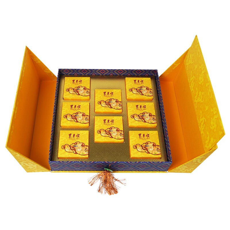 東來順 東來福禮 京式月餅禮盒 8餅6味 640g包裝禮盒產(chǎn)品包裝創(chuàng)意設計欣賞(圖3)
