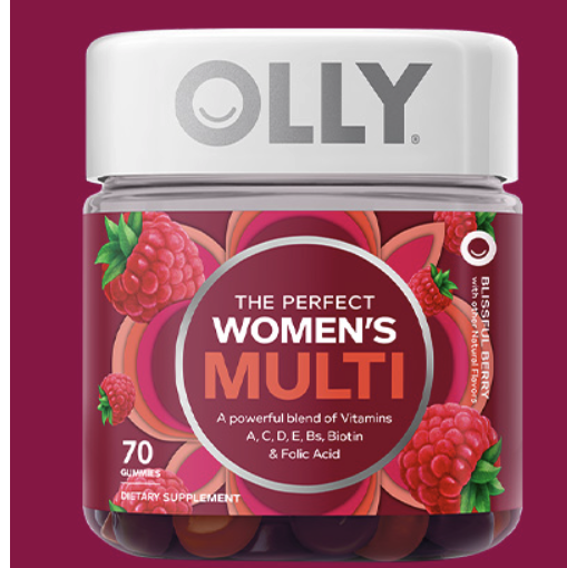 OLLY 維她秘密罐 多汁漿果味 70粒保健產(chǎn)品包裝創(chuàng)意設(shè)計(jì)欣賞(圖3)