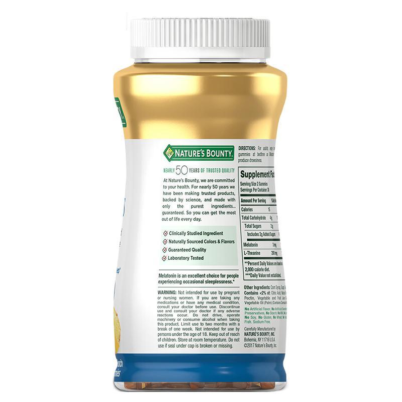 NATURES BOUNTY 自然之寶 褪黑素軟糖 60粒保健產(chǎn)品包裝創(chuàng)意設(shè)計(jì)欣賞(圖2)