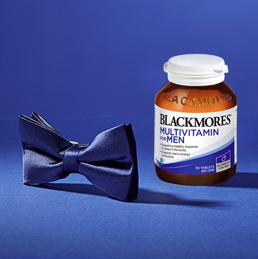 BLACKMORES 澳佳寶 男士復(fù)合維生素 50片保健產(chǎn)品包裝創(chuàng)意設(shè)計(jì)欣賞(圖4)