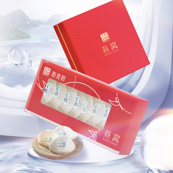 DEEJ 東阿阿膠 燕窩 50g 禮盒裝保健產(chǎn)品包裝創(chuàng)意設(shè)計欣賞(圖5)