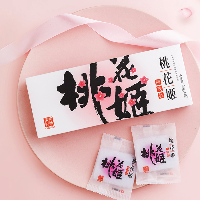 DEEJ 東阿阿膠 桃花膠 阿膠糕保健產(chǎn)品包裝創(chuàng)意設計欣賞(圖5)