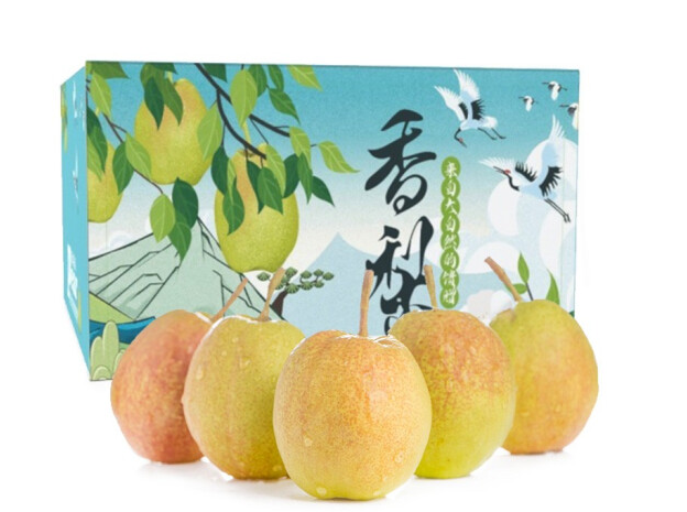 香梨包裝盒設(shè)計怎么做(圖1) 香梨包裝盒設(shè)計怎么做(圖1)