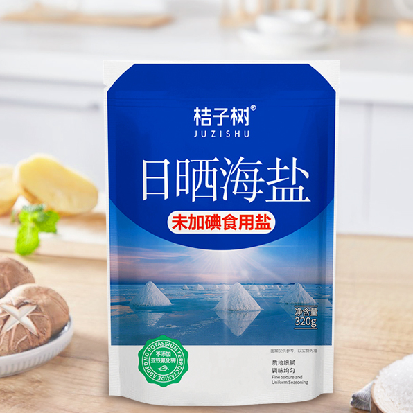 日曬海鹽外包裝袋設計作品欣賞(圖1) 日曬海鹽外包裝袋設計作品欣賞(圖1)