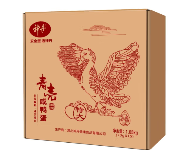 青殼咸鴨蛋外包裝盒設(shè)計(jì)作品欣賞(圖1) 青殼咸鴨蛋外包裝盒設(shè)計(jì)作品欣賞(圖1)