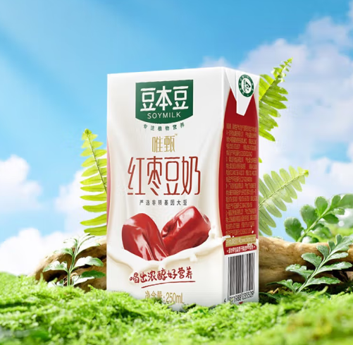 紅棗豆奶包裝設(shè)計(jì)作品欣賞(圖1)