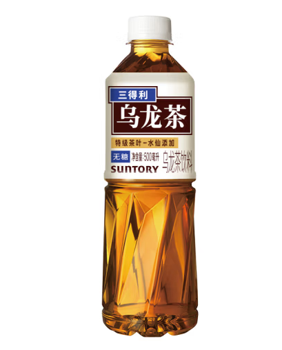 無(wú)糖烏龍茶飲料瓶包裝設(shè)計(jì)作品欣賞(圖1)