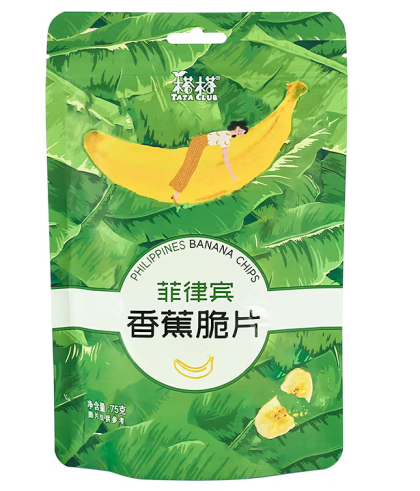 休閑零食香蕉脆片包裝袋設(shè)計(jì)作品欣賞(圖1) 休閑零食香蕉脆片包裝袋設(shè)計(jì)作品欣賞(圖1)