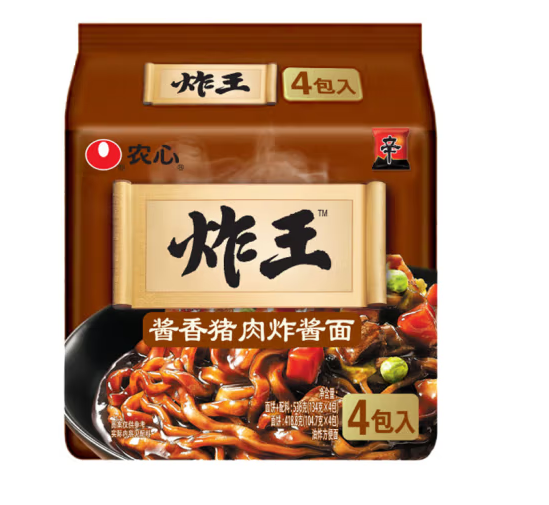 炸醬方便面包裝裝袋如何設計(圖1)