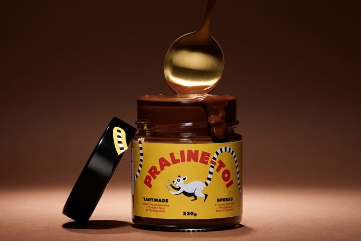 榛子醬包裝設(shè)計(jì)作品欣賞(圖1) 榛子醬包裝設(shè)計(jì)作品欣賞(圖1)