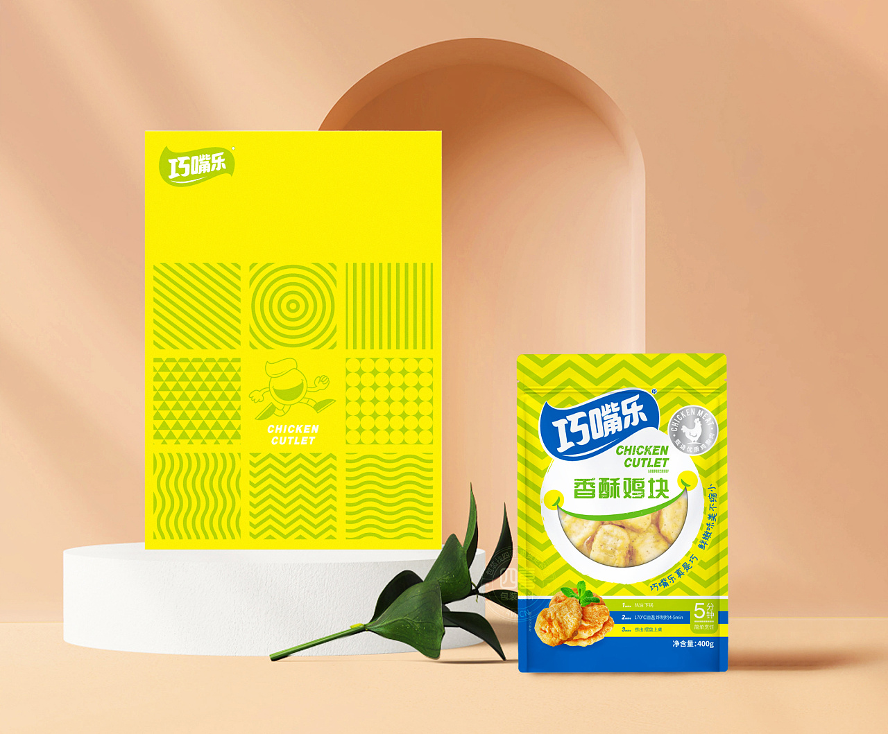 雞米花包裝設計怎么做銷量高(圖1) 雞米花包裝設計怎么做銷量高(圖1)