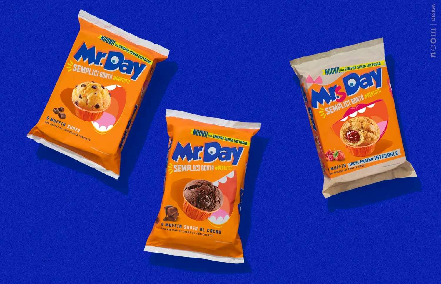 亮麗醒目的糕點包裝設計欣賞(圖1)