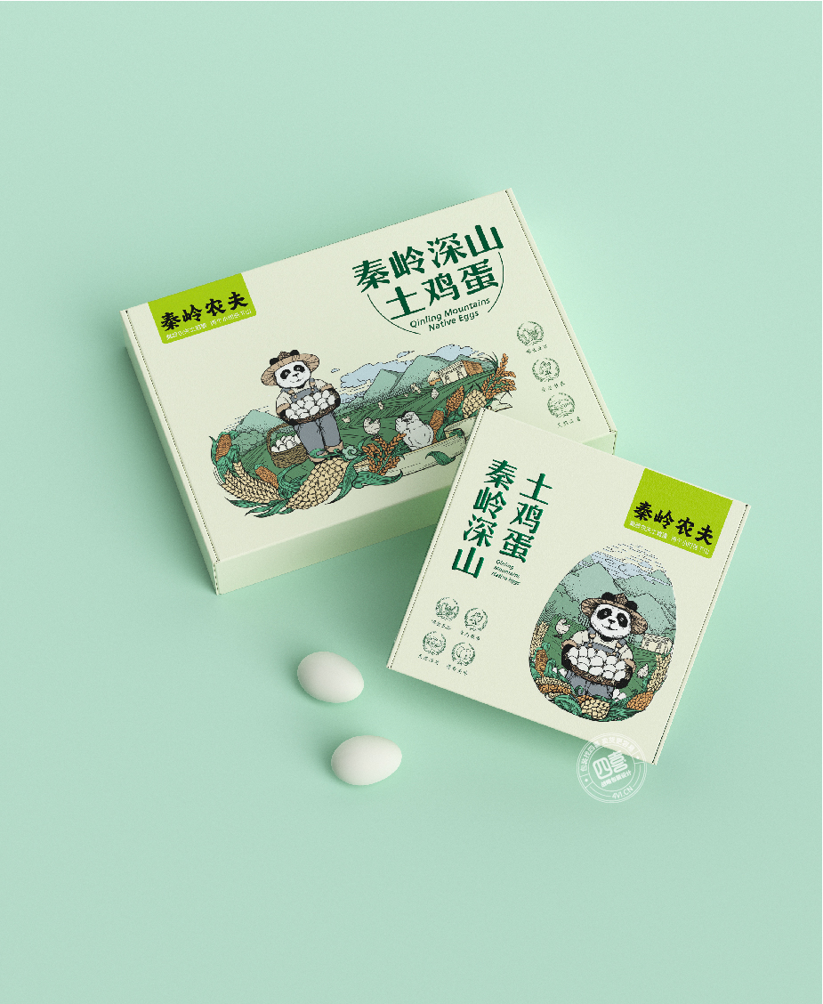 土雞蛋包裝盒設(shè)計(jì)怎么做好賣貨(圖1) 土雞蛋包裝盒設(shè)計(jì)怎么做好賣貨(圖1)