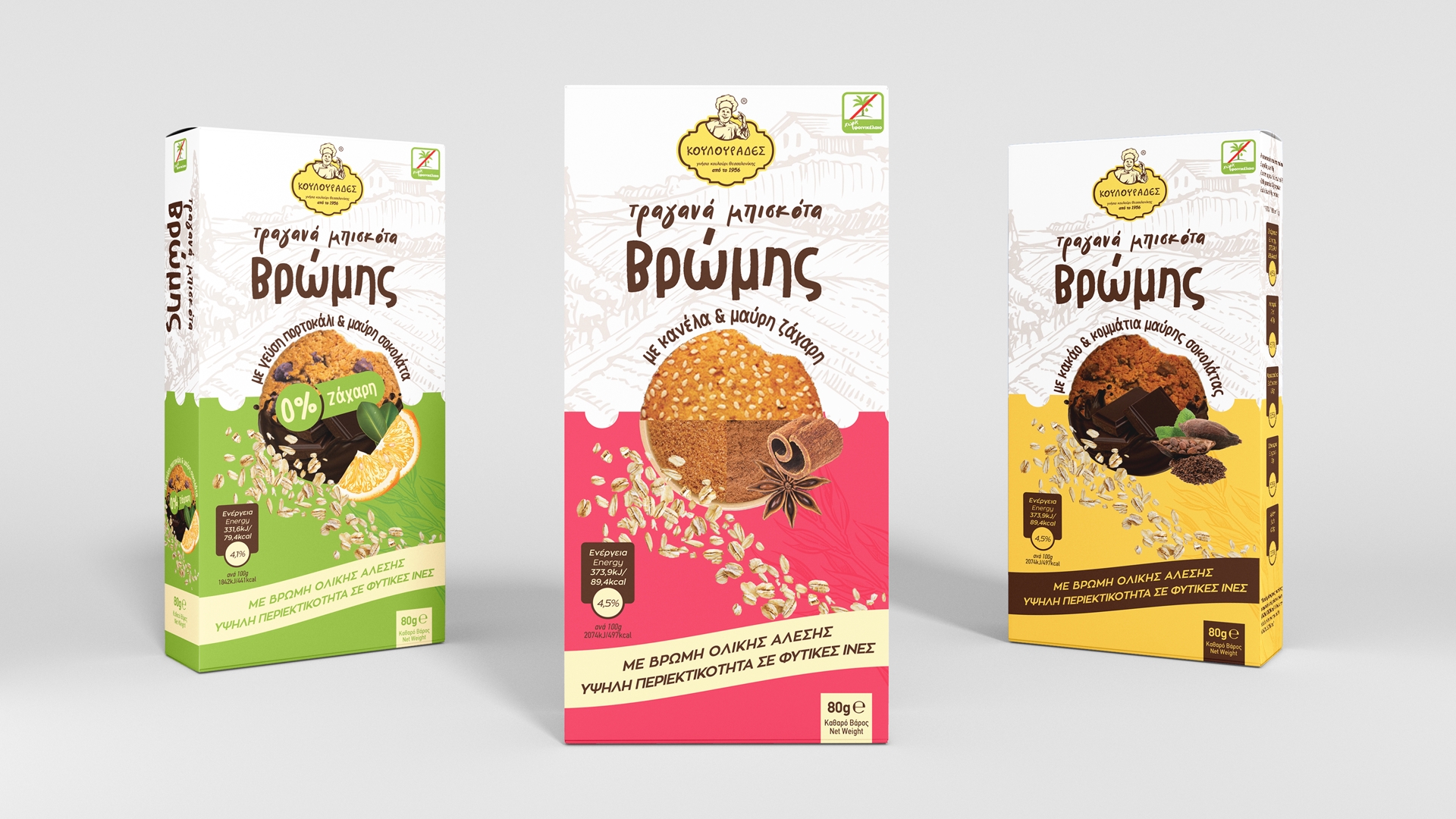 燕麥餅干包裝盒設(shè)計(jì)升級(jí)(圖1) 燕麥餅干包裝盒設(shè)計(jì)升級(jí)(圖1)