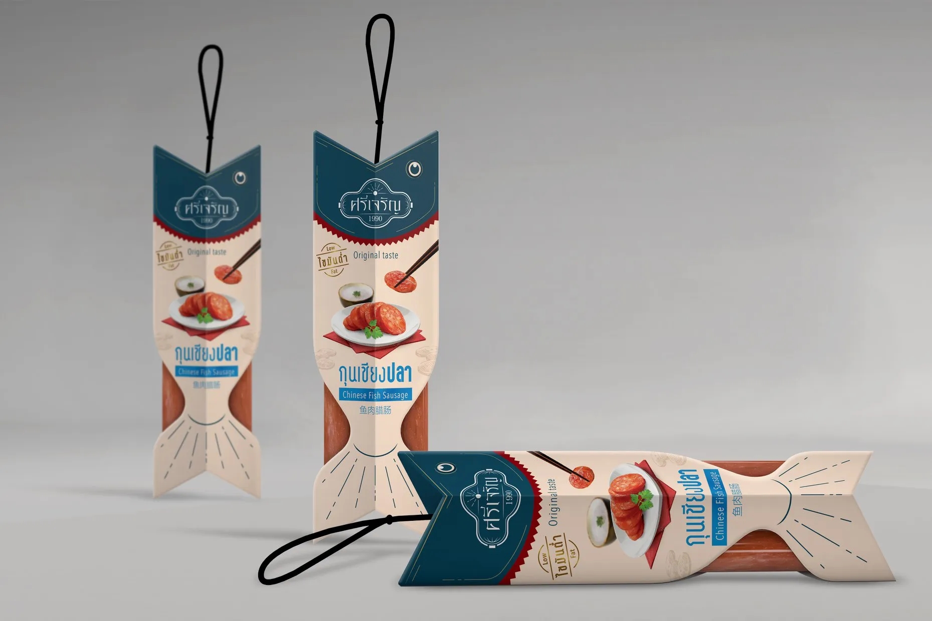 獨特風格的魚肉臘腸包裝設(shè)計欣賞(圖1) 獨特風格的魚肉臘腸包裝設(shè)計欣賞(圖1)