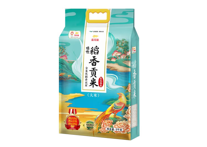 稻香貢米包裝袋設(shè)計(jì)怎么做好(圖1) 稻香貢米包裝袋設(shè)計(jì)怎么做好(圖1)