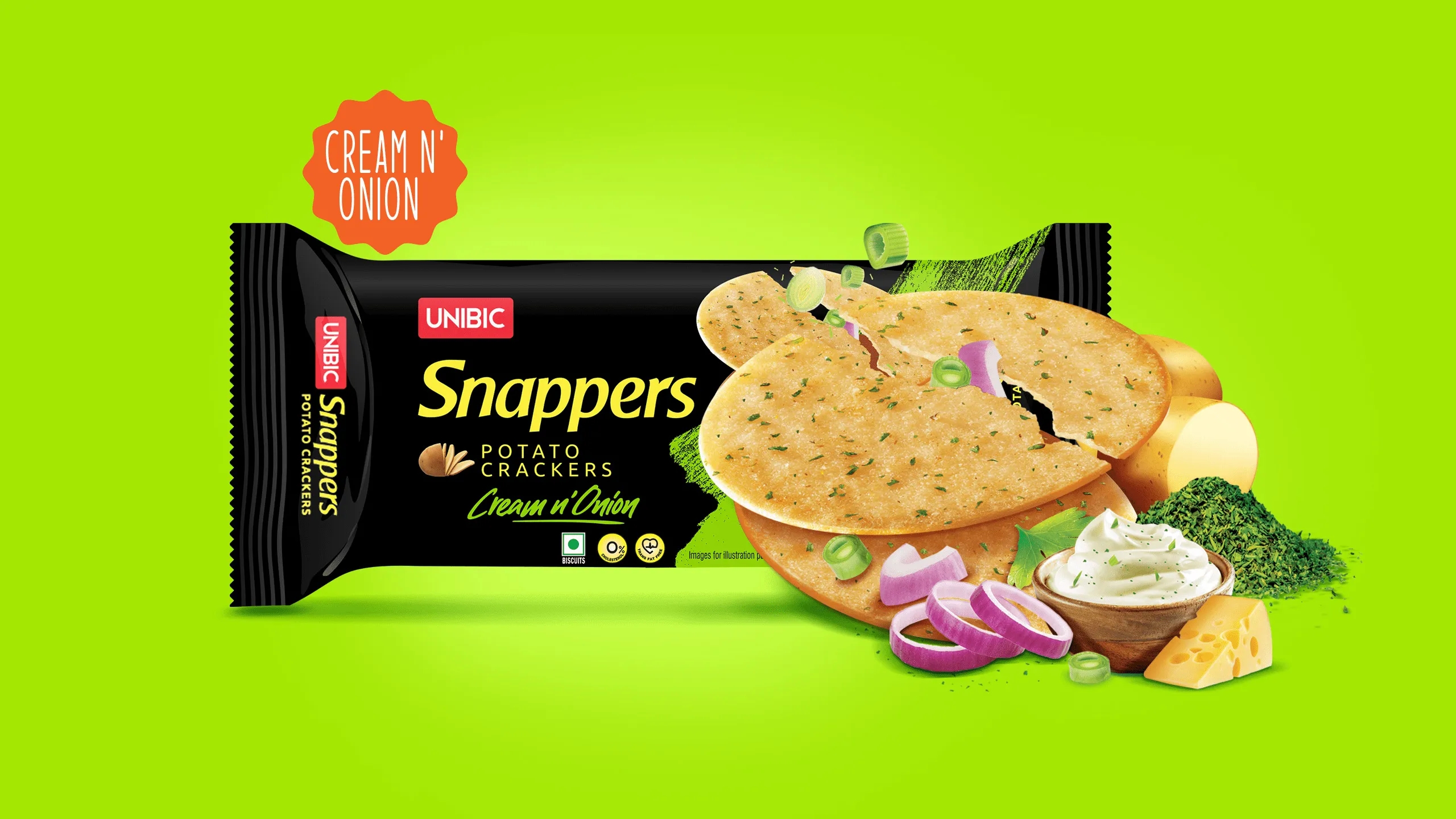 奶油洋蔥土豆餅干包裝設計欣賞(圖1) 奶油洋蔥土豆餅干包裝設計欣賞(圖1)