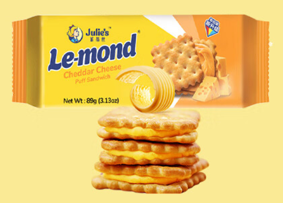 芝士夾心餅干包裝設(shè)計(jì)作品欣賞(圖1) 芝士夾心餅干包裝設(shè)計(jì)作品欣賞(圖1)