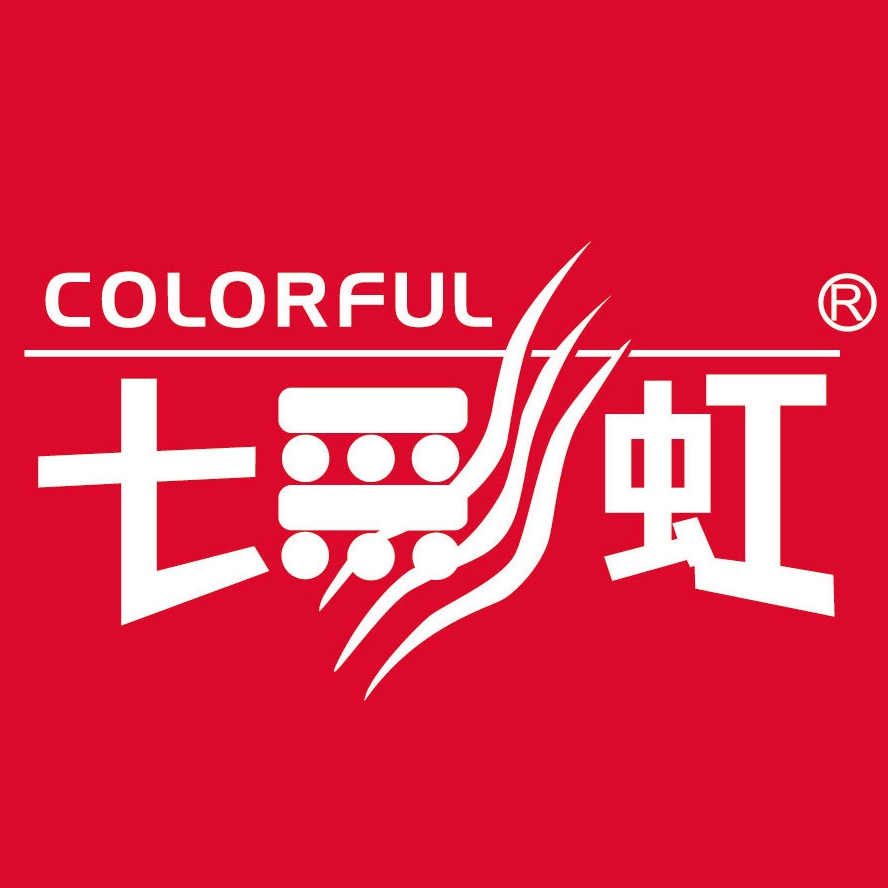 七彩虹品牌logo設(shè)計(jì)欣賞與分析(圖1)