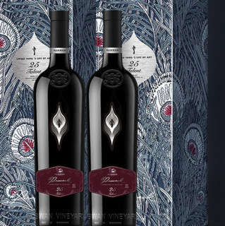 創(chuàng)意酒包裝設(shè)計天鵝莊天賦美樂干紅葡萄酒支禮盒裝產(chǎn)品包裝設(shè)計欣賞(圖5)