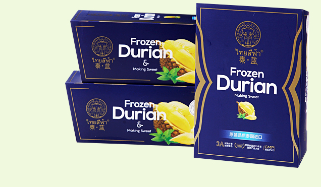 泰藍(lán)榴蓮 泰藍(lán)品牌logo與食品包裝設(shè)計欣賞(圖4)